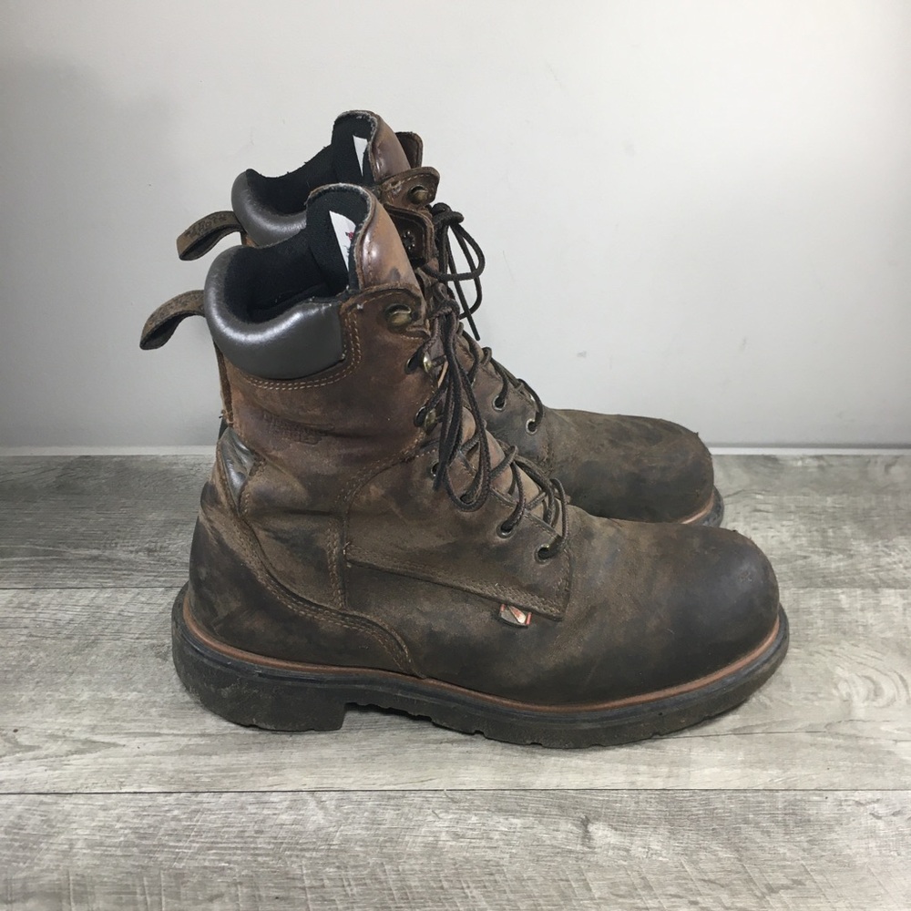 Red Wing 4200 Dynaforce Men's Leather Safety Toe Waterproof Supersole Boots 8.5